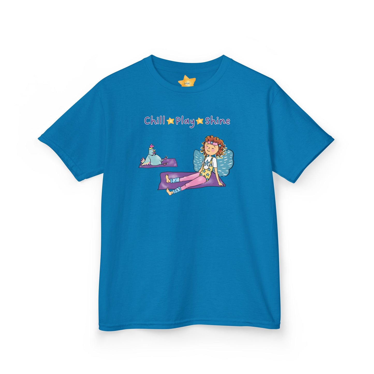 Chill.Play.Shine Kids' T-Shirt | Soft, Durable & Eco-Friendly