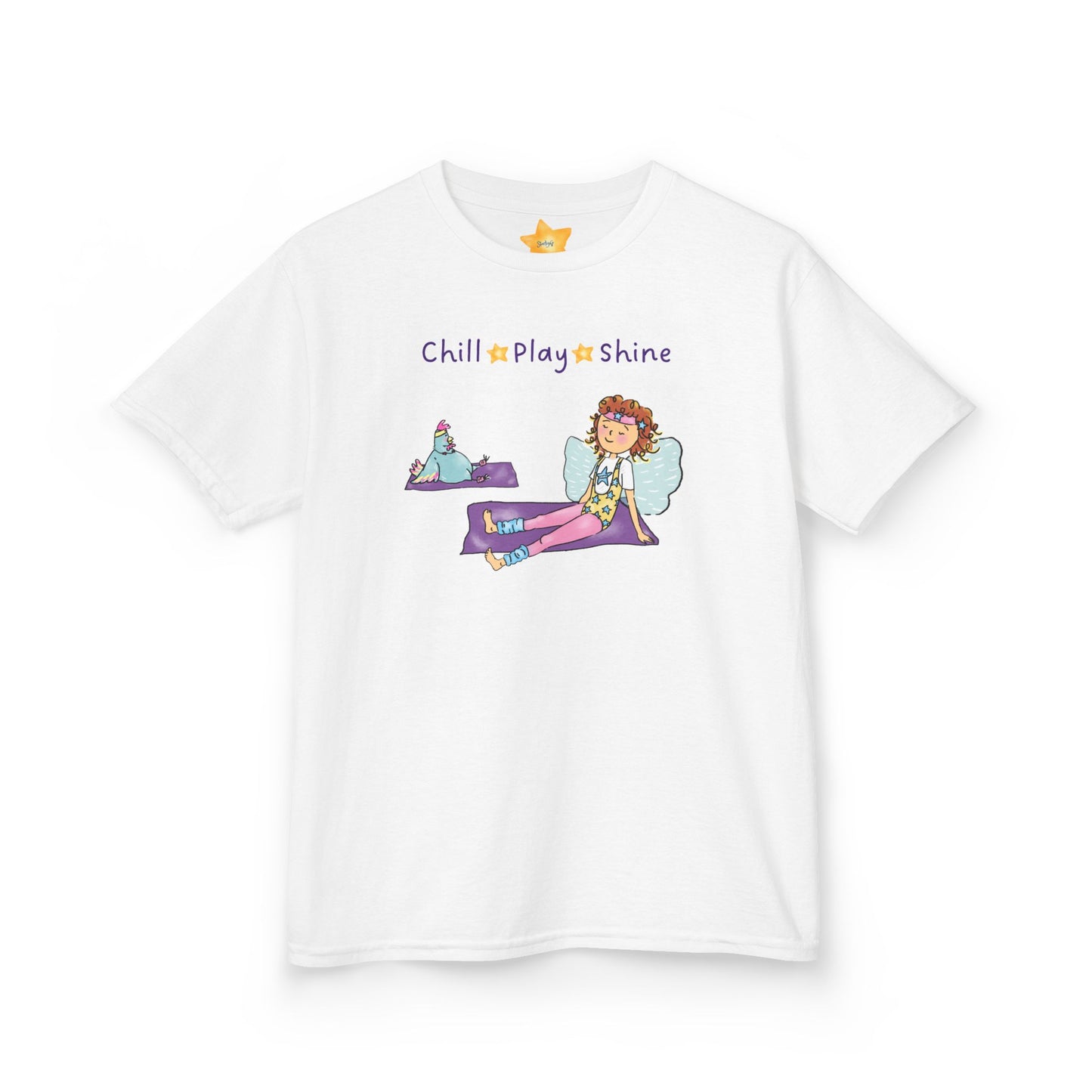 Chill.Play.Shine Kids' T-Shirt | Soft, Durable & Eco-Friendly