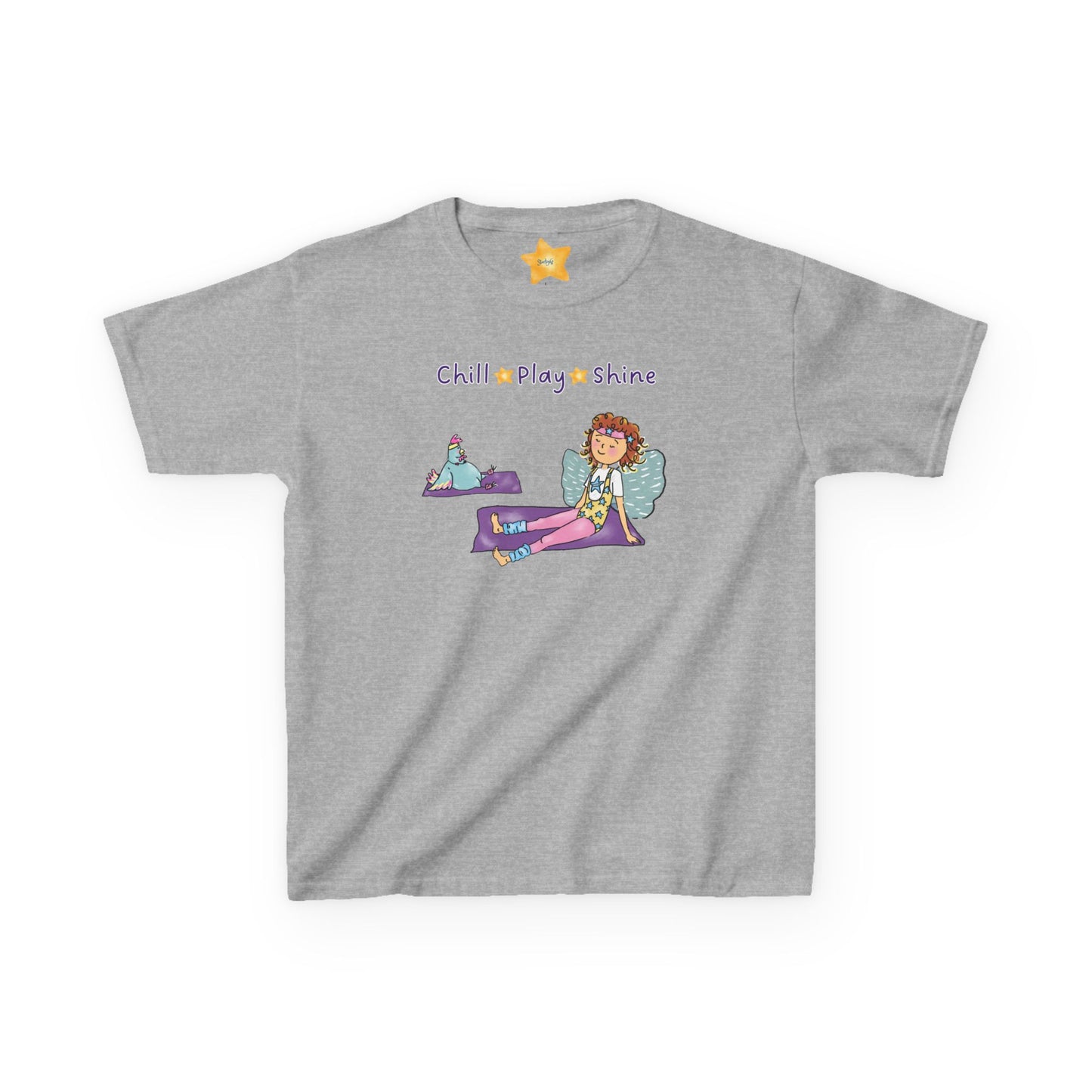 Chill.Play.Shine Kids' T-Shirt | Soft, Durable & Eco-Friendly