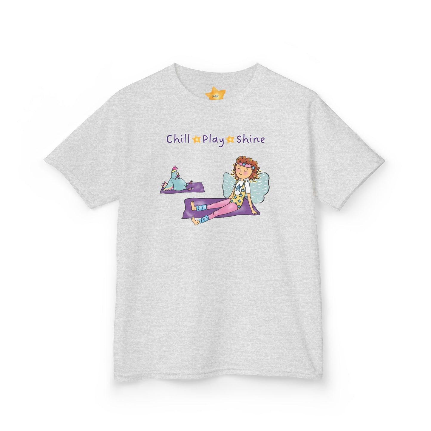 Chill.Play.Shine Kids' T-Shirt | Soft, Durable & Eco-Friendly