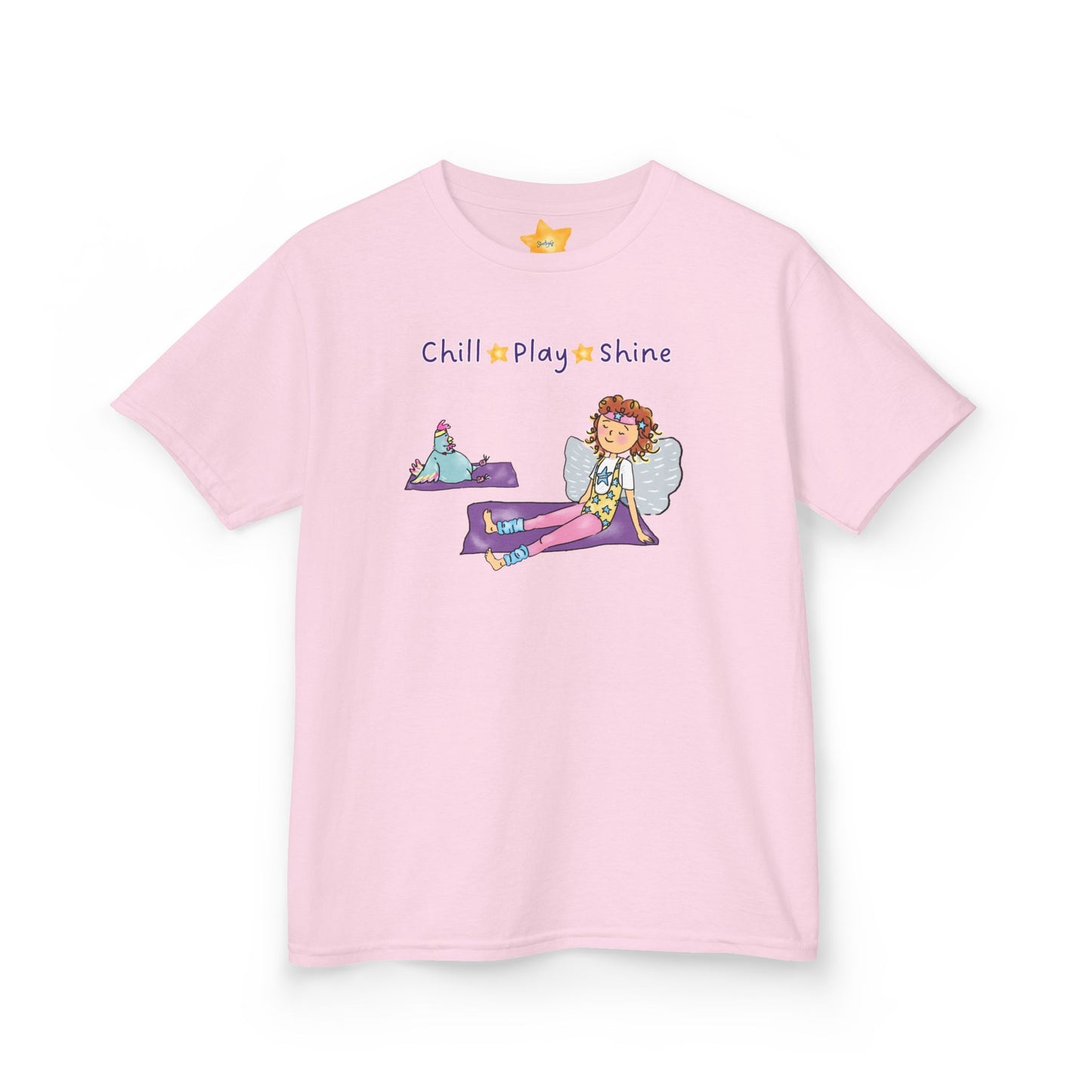 Chill.Play.Shine Kids' T-Shirt | Soft, Durable & Eco-Friendly