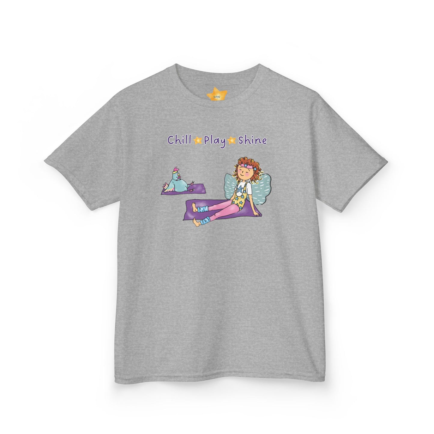 Chill.Play.Shine Kids' T-Shirt | Soft, Durable & Eco-Friendly