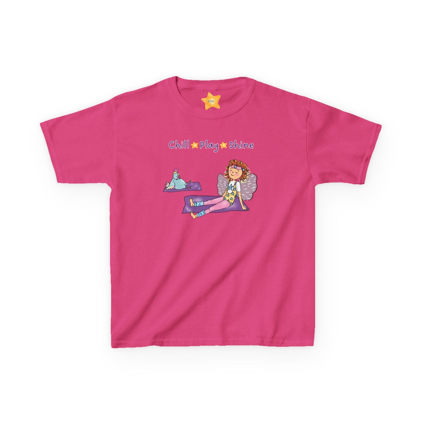 Chill.Play.Shine Kids' T-Shirt | Soft, Durable & Eco-Friendly