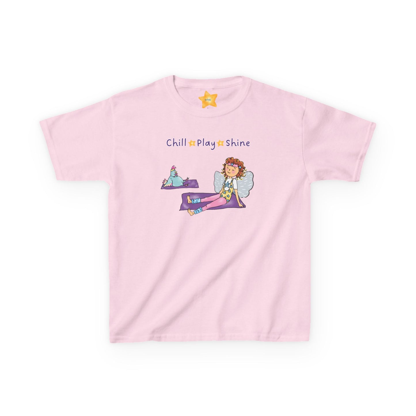 Chill.Play.Shine Kids' T-Shirt | Soft, Durable & Eco-Friendly