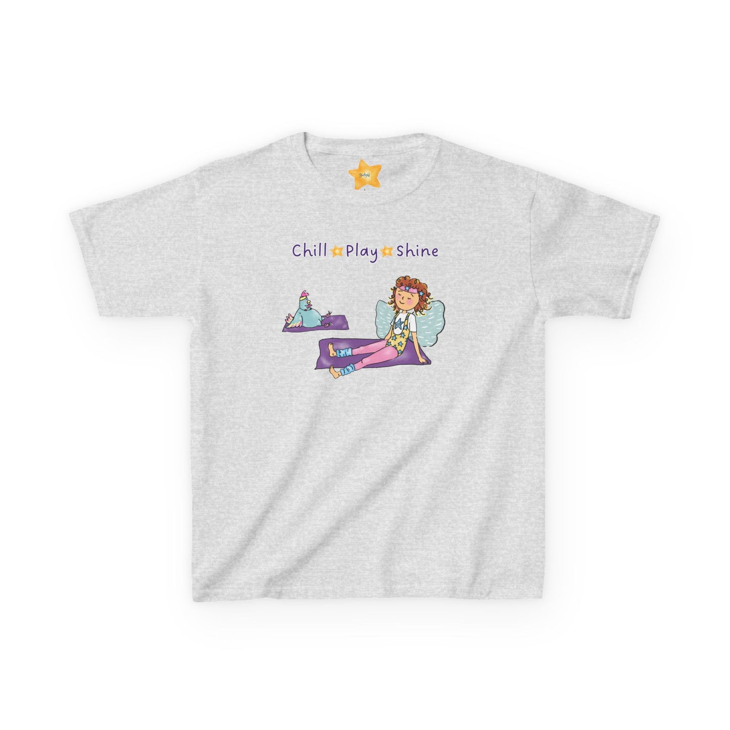 Chill.Play.Shine Kids' T-Shirt | Soft, Durable & Eco-Friendly