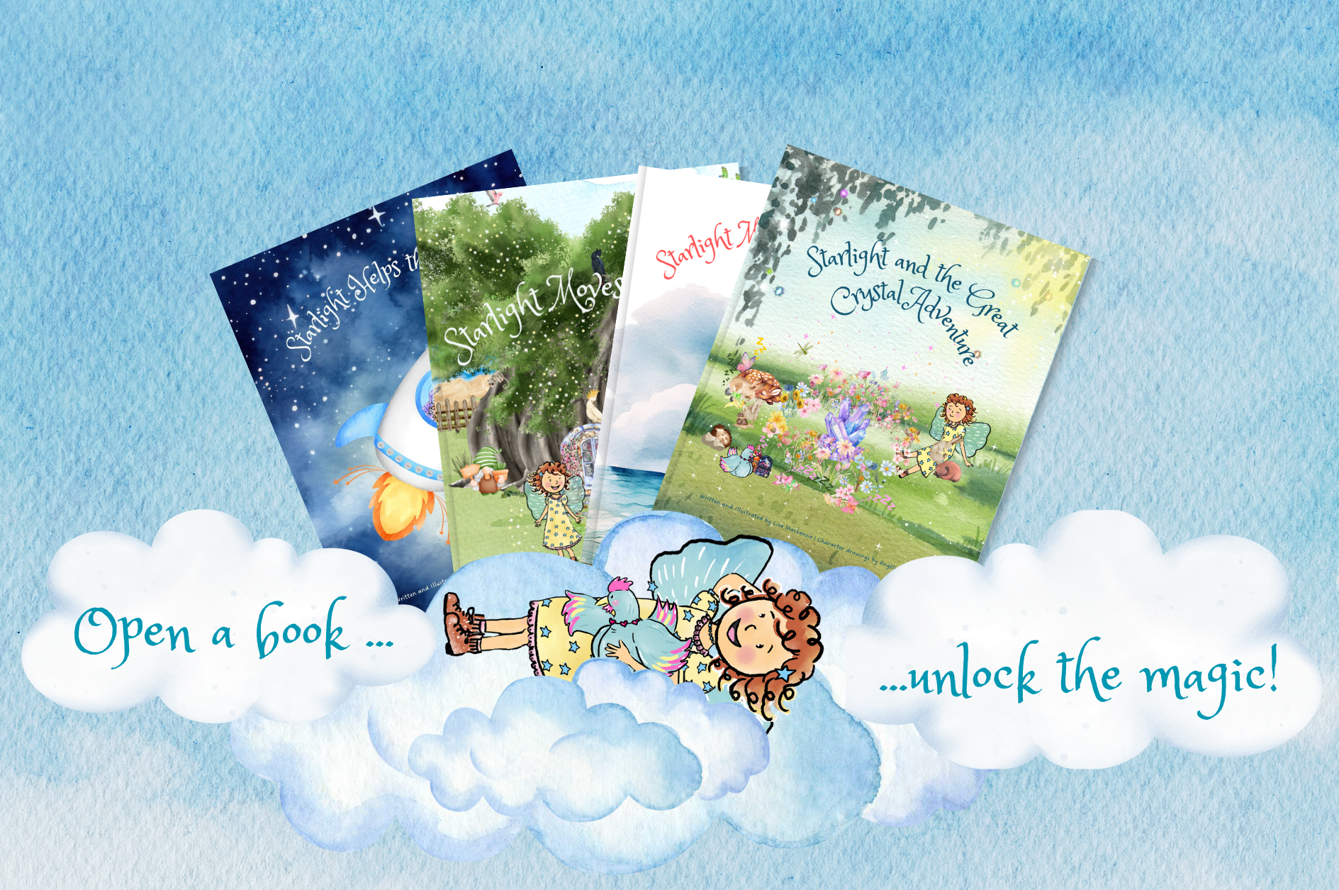 Stories with Starlight books - open a book, unlock the magic